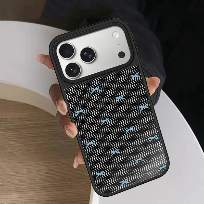 6082517 Mirror Surface Magnetic Phone Case Cover for IPhone 13 14 15 16 17 18 Pro Max Case Quake