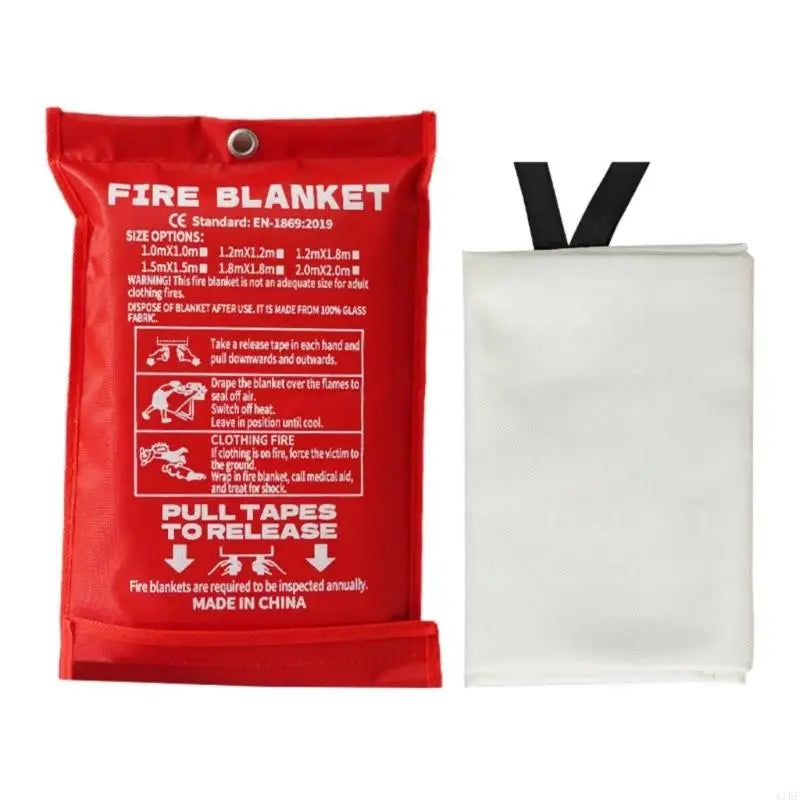 Emergency Blanket 2Pcs Suppression for Kitchen, Home, Fiberglass Blanket, 3.9Ft 4.9Ft 5.9Ft 6.5Ft K1KF Quake 1.2x1.2m China Mainland