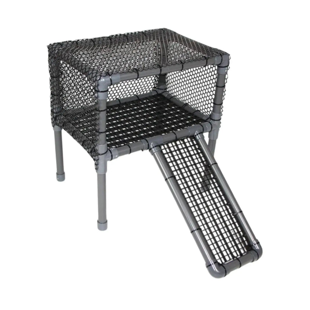 Turtle Basking Platform Reptile Habitat Terrace Turtle Ramp Climbing Shelf for Frog Newts Terrapin Small Reptiles Amphibians Quake C