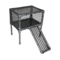 Turtle Basking Platform Reptile Habitat Terrace Turtle Ramp Climbing Shelf for Frog Newts Terrapin Small Reptiles Amphibians Quake C