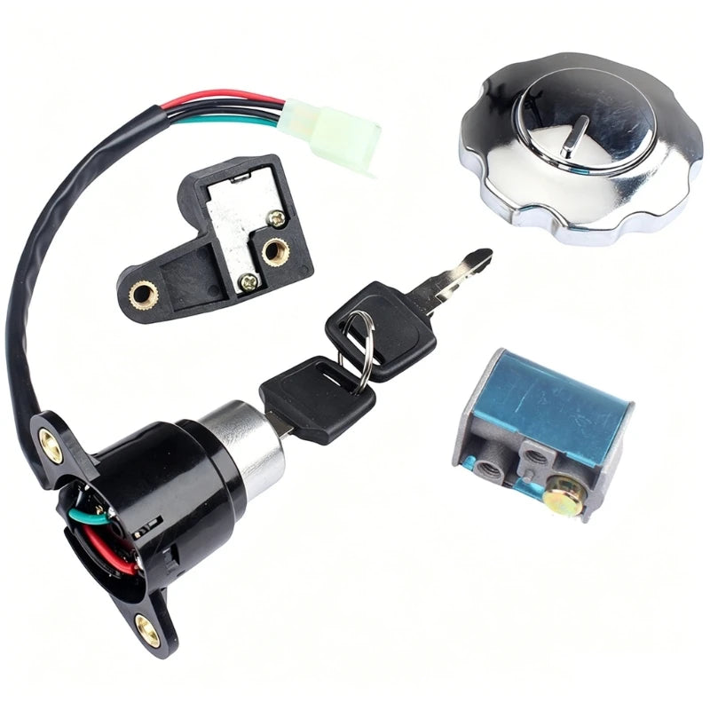 Motorcycle Lock Service 4 Wire Starter Unit Quick Fixing for Ltaly FT125 H8WE Quake CN