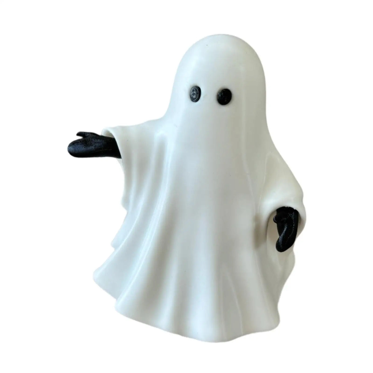 Halloween Decoration Ghost Figurine Light up Fashion Collectible Creative Home Decor for Holiday Tabletop Mantel Shelf Indoor Quake