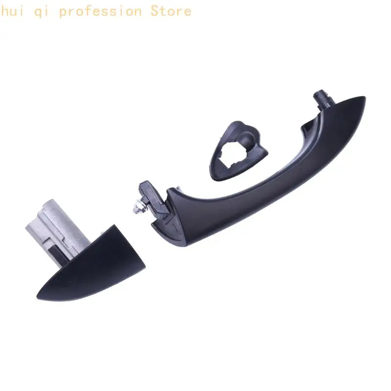 51218257737 Door Handle Assembly for E53 2000-2007, Black Textured Finish H8WE Quake