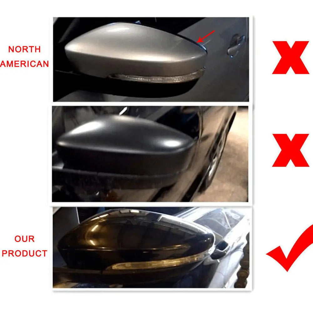 For Volkswagen VW Jetta 2011-2017 Passat B7 2011-2014 Car Rearview Side Mirror Cover Wing Cap Exterior Door Rear View Case Trim Quake
