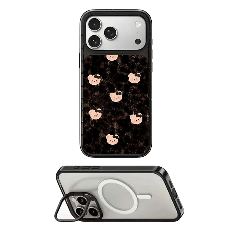 6092067 Impact Case - Mirror / Glaze Magnetic Cover: Compatible with IPhone 18 17 Pro Max 18Pro Quake stand (MagSafe) 2 for iPhone17 Pro Max