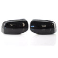For BMW 5 Series E60 E61 E63 E64 2003-2008 Car Replacement Rearview Side Mirror Cover Wing Cap Exterior Door Rear View Case Trim Quake Gloss Black