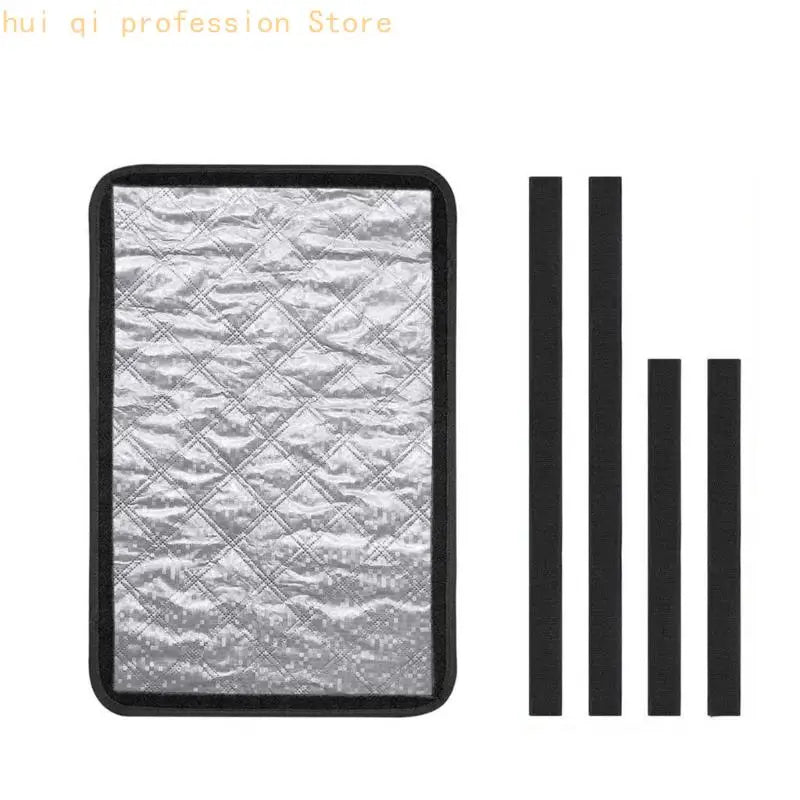 Heat Insulation Trailer Window Shades Curtains Flexible Easy Installation H8WE Quake