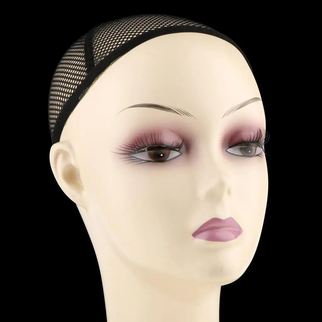 18'' Long Neck Size Head Manikin Model with for Wigs, Hats, Sunglasses Jewelry Display Quake Default Title