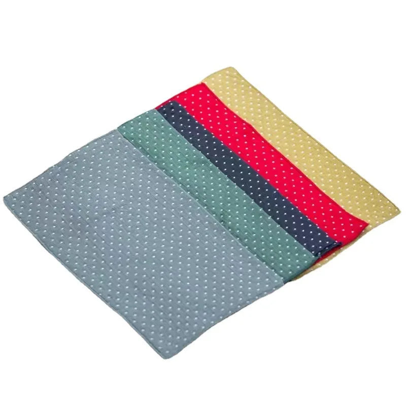 Japanese style cotton linen tea towel - starry sky design super absorbent thickened creative tea table cloth tea set accessories Quake