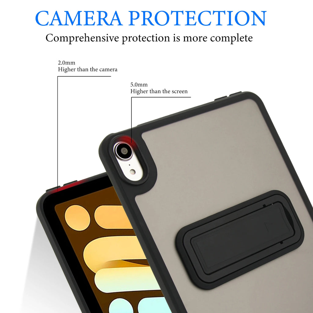 Multi-Angle Kickstand Protective Cover for iPad MINI 6/7 (2024) 8.3-inch & iPad MINI 4/5 (7.9-inch) Protection Case Quake