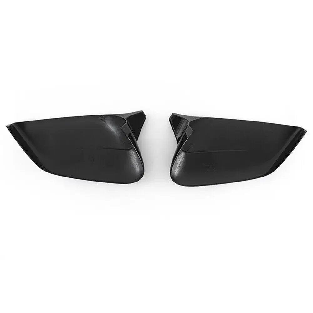 LHD For KIA EV6 2022 2023 Car Rearview Side Mirror Cover Wing Cap Sticker Exterior Door Rear View Case Trim Shell Carbon Fiber Quake