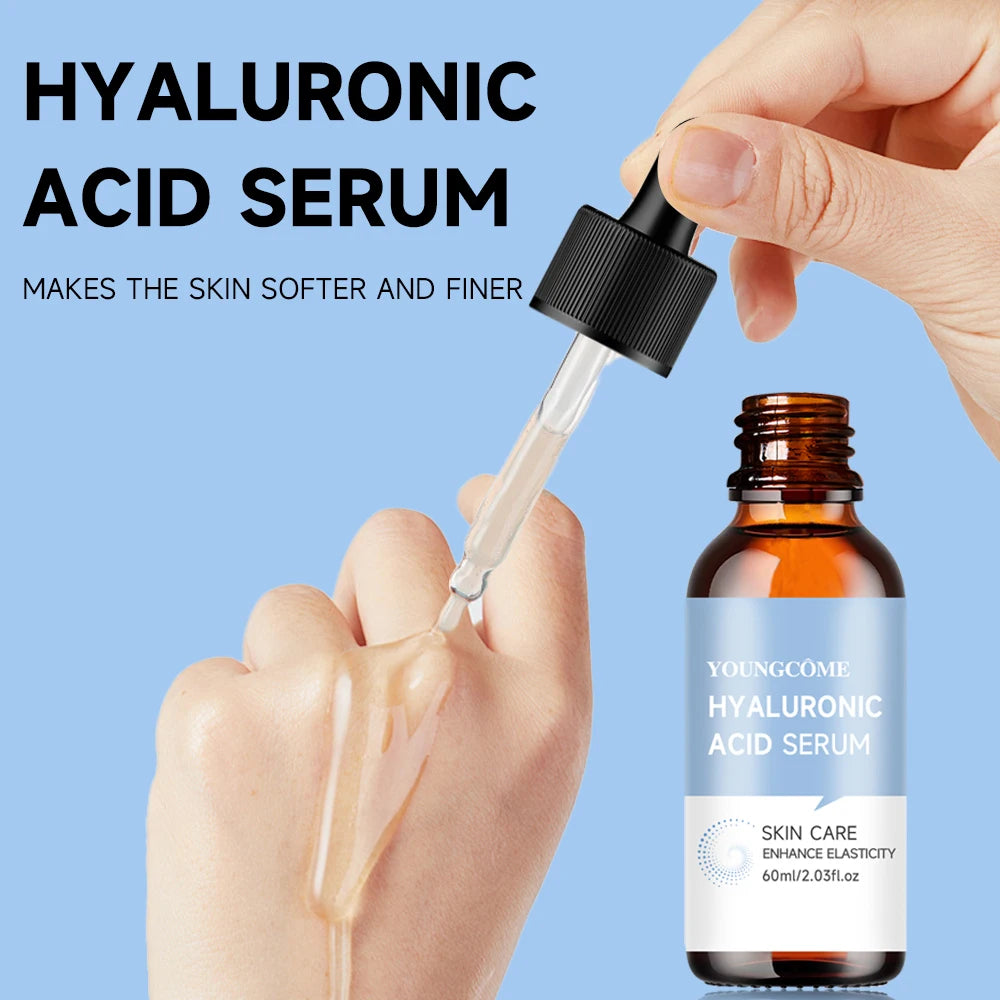Hyaluronic Acid Serum Anti -Wrinkle Collagen Instant Tightening Fade Fine Lines Hydrating for Plumping Moisturizing Nourishing Quake