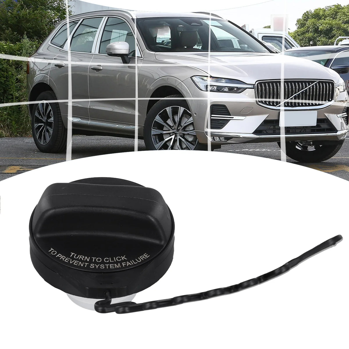 Fuel Tank Gas Cap Filler 31392044 Compatible with For Volvo For S60 S80 V70 For XC90 XC60 XC70 for Direct Replacement Quake