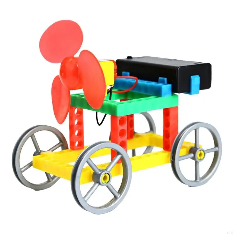 Handmade Single Wind Power Generator Science Project Set For Students Science Experiment Educational Toy Wind Energy Toy K1KF Quake