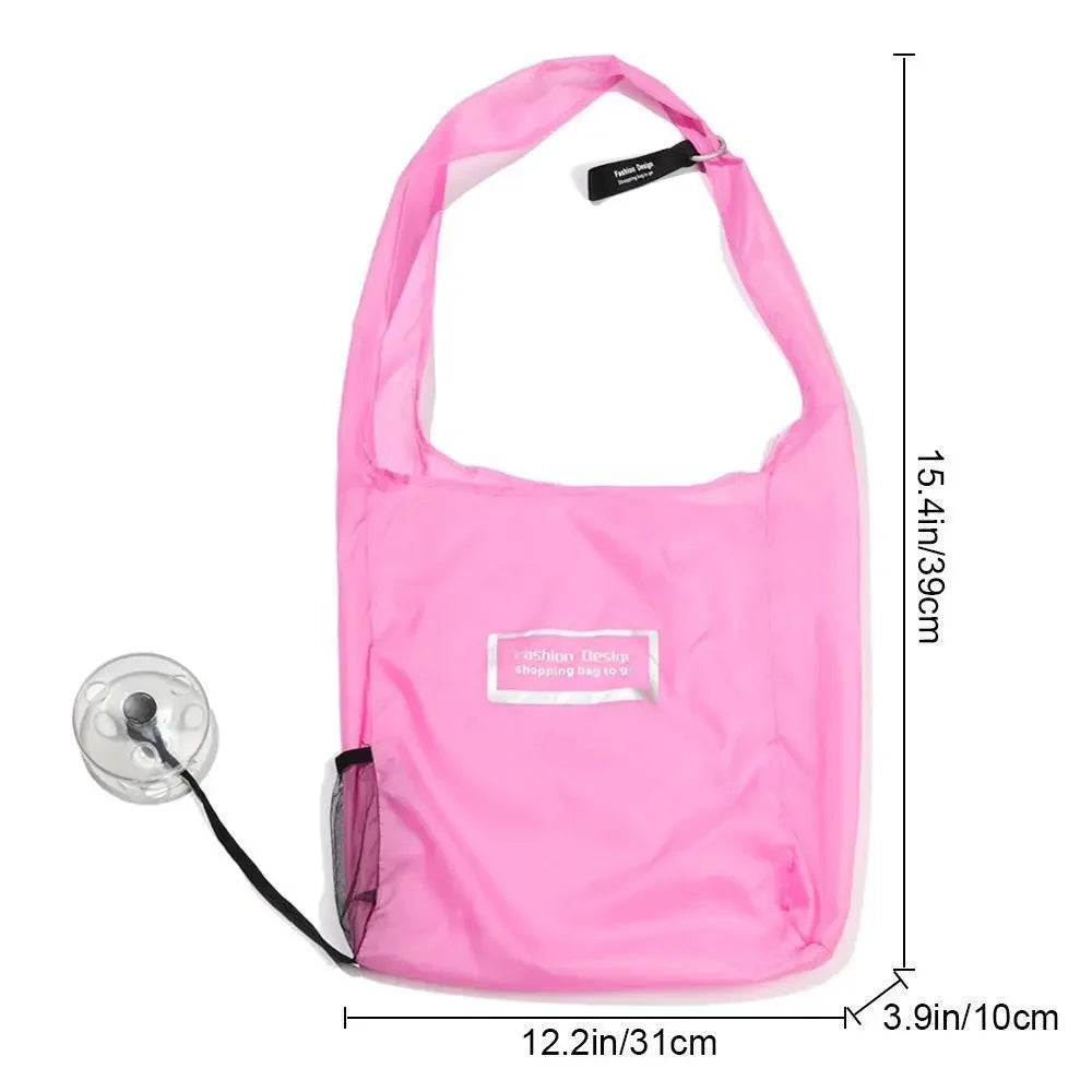 Ultra Small Shopping Bag Portable Folding Telescopic Storage Bag Quake