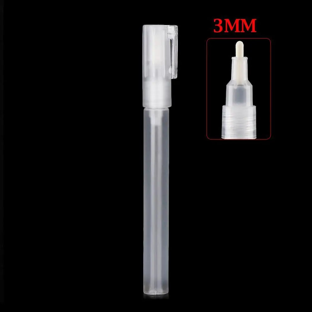 Refillable ink Transparent Barrels Tube Graffiti Pens Paint Pen Accessories Liquid Chalk Marker Empty Rod Quake 3mm