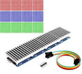 MAX7219 Dot Matrix Module Microcontroller 4 In One Display with 5P Line Quake 20cm