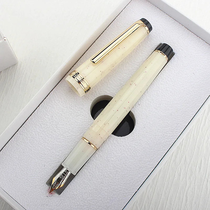Jinhao 82 Porcelain White Fashion Colour Business Office Student School Stationery Supplies Fine Nib Fountain Pen New Quake