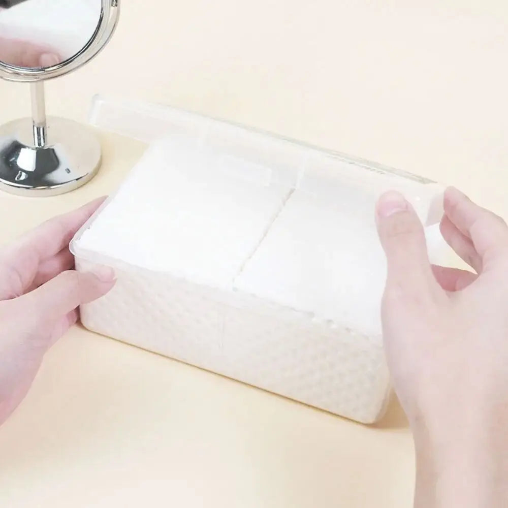 1000Pcs/Box Portable Disposable Double-sided Makeup And Makeup Removal Cotton Pads For Cleaning And Wet Application Quake