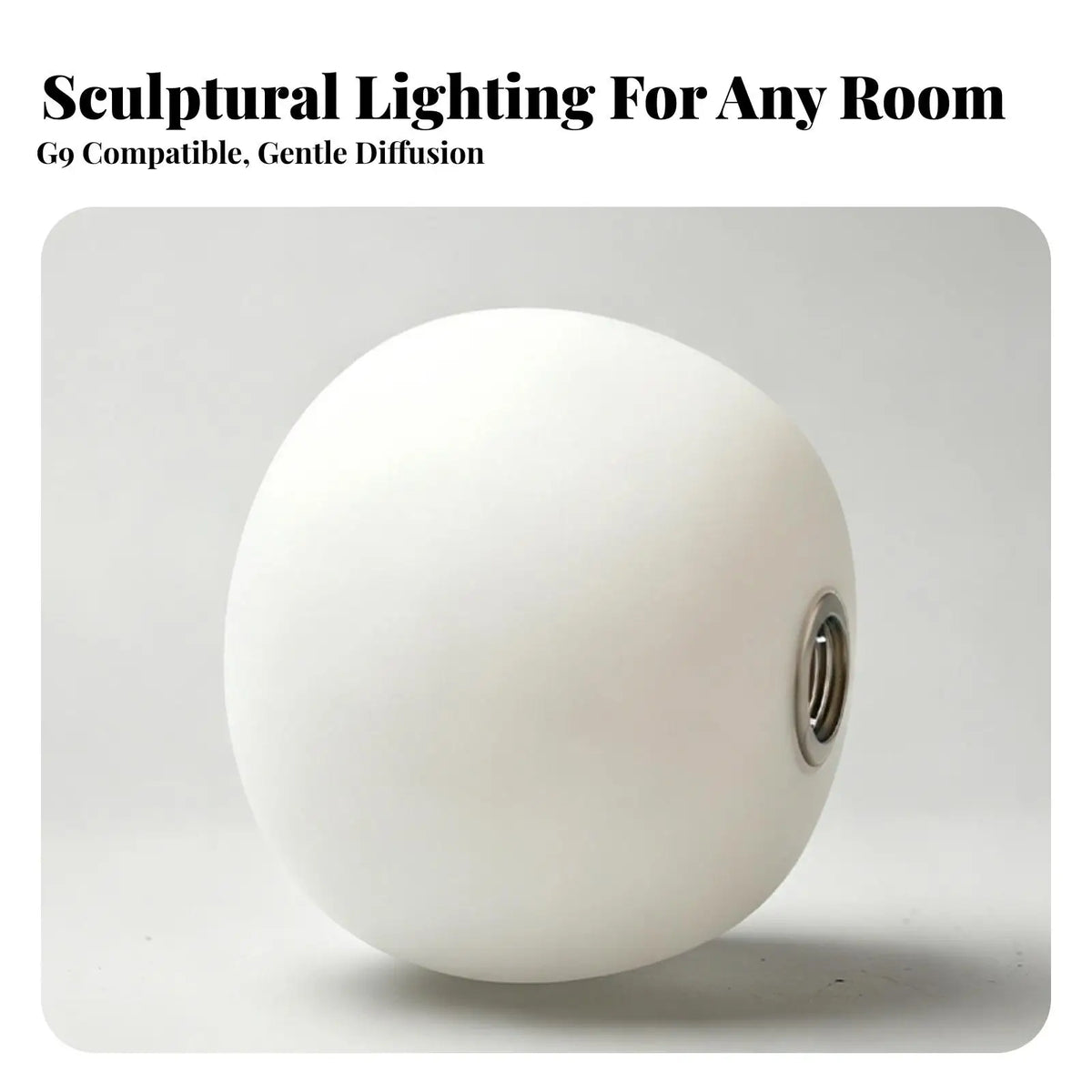 Frosted Glass Ceiling Lamp Shade G9 Round Winter Melon Shape Replacement for Pendant Light Soft Glare Free Home Decor Quake