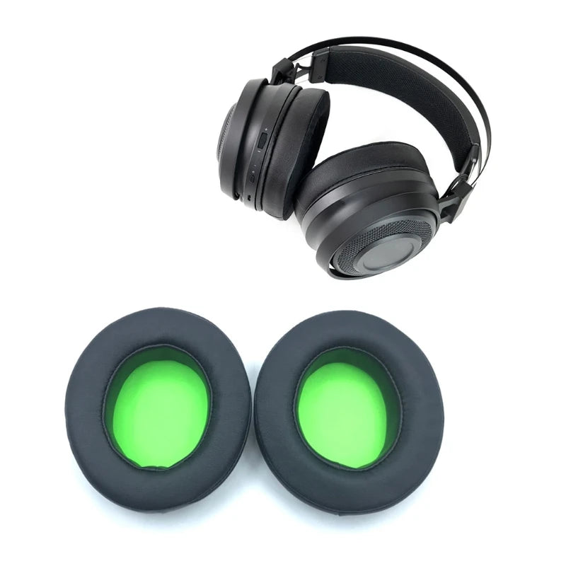 Earmuff Ear Cushion Pads Pillow Cover for Razer Kraken TE /Kraken Ultimate Nari Essential Ultimate K1KF Quake