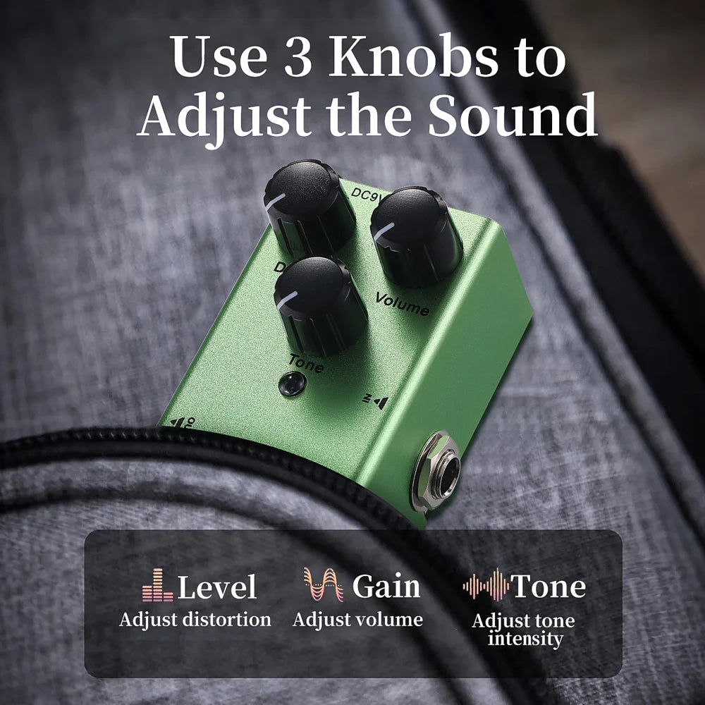 Electric Guitar Pedal Vintage Overdrive/US Dream/Classic Chorus/Vintage Phase/Tremolo/Analog delay/Digital Delay/Ultimate Drive Quake