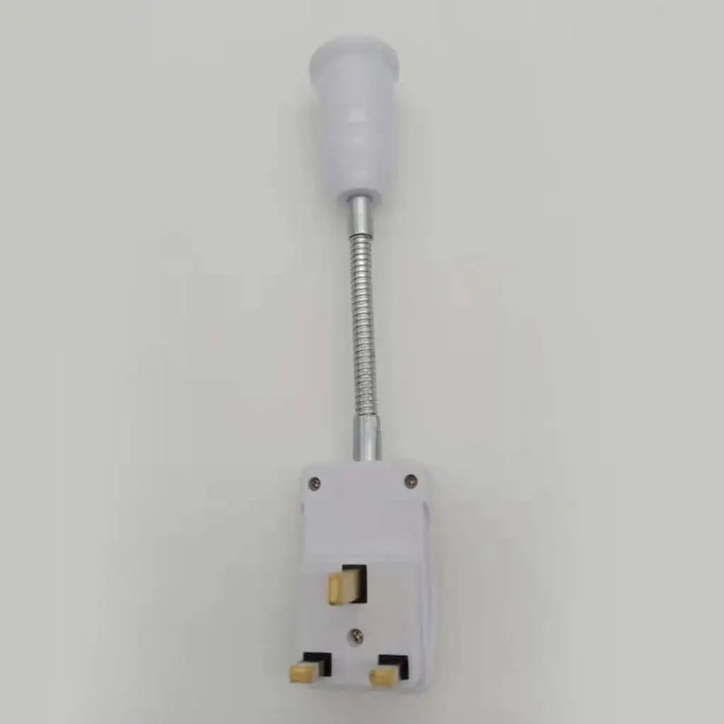 E27 Lamp Holder Socket UK AC Switch Adapter Lightweight Bulb Socket for Home LED Bulbs with Wire Quake 100V-127V US Plug