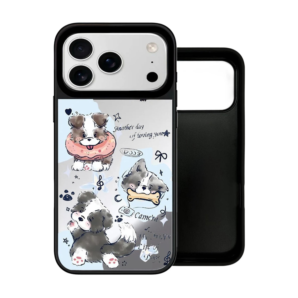 6090733 Mirror Surface Magnetic Phone Case Cover for IPhone 13 14 15 16 17 18 Pro Max Case Quake mirror (no magsafe) iPhone 18 Pro Max