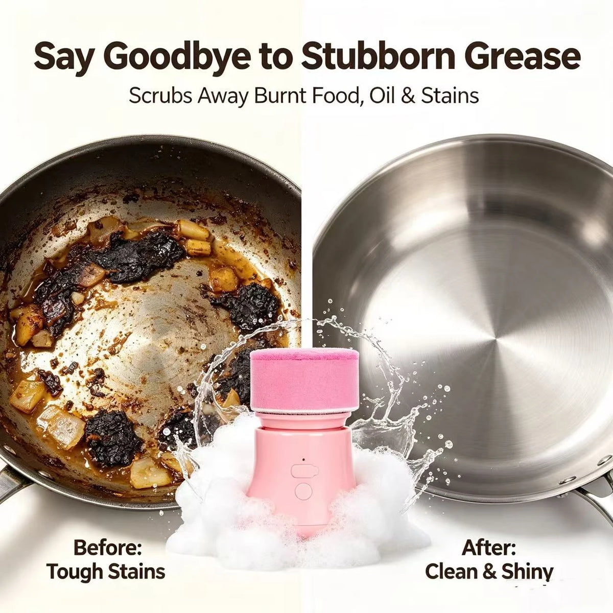 Wireless Electric Spin Scrubber Power Cleaning Brush For Kitchen Bathroom Car Tiles Multi Function Portable Scrub Tool Quake