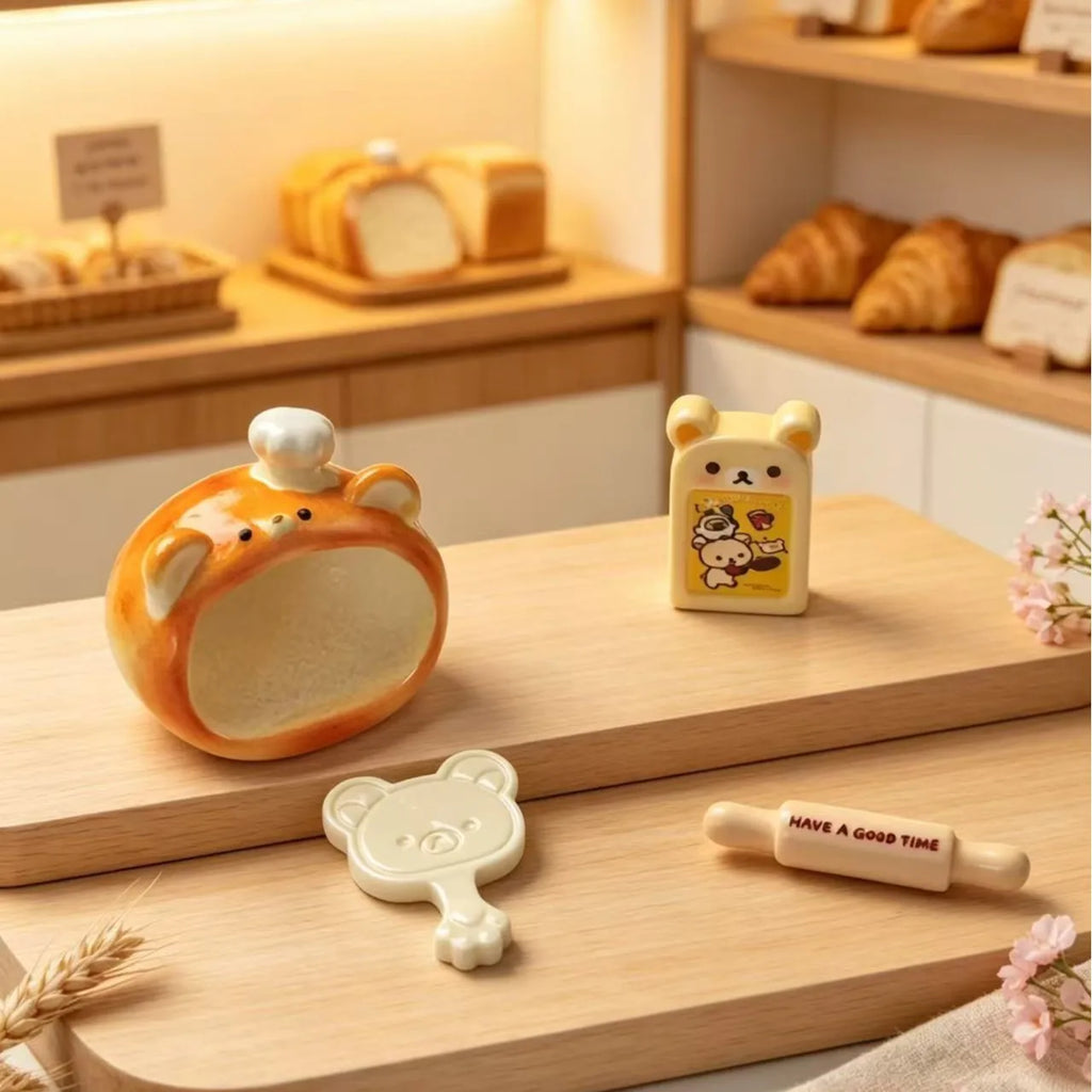 20Pcs Cute Colorful Bear Tray Miniature Home Decor Resin Micro Landscape Dollhouse For Fairy Garden DIY Jewelry Making Accessory Quake
