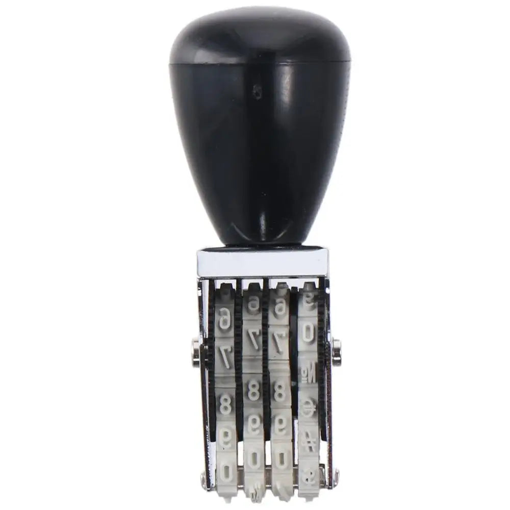 Roller 4,6 or 8 Digit Number Number Stamp Personalized Changeable Roller Stamps Business Stamps Office Quake 3mm-4 Digits