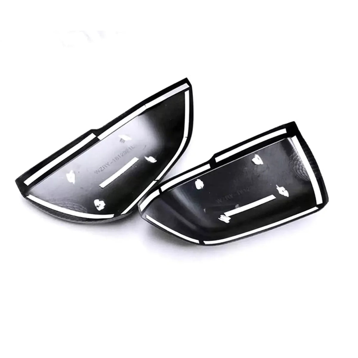 For Volkswagen VW Atlas Teramont 2017-2023 Car Sticker Rearview Side Mirror Cover Wing Cap Exterior Door Rear View Case Trim Quake