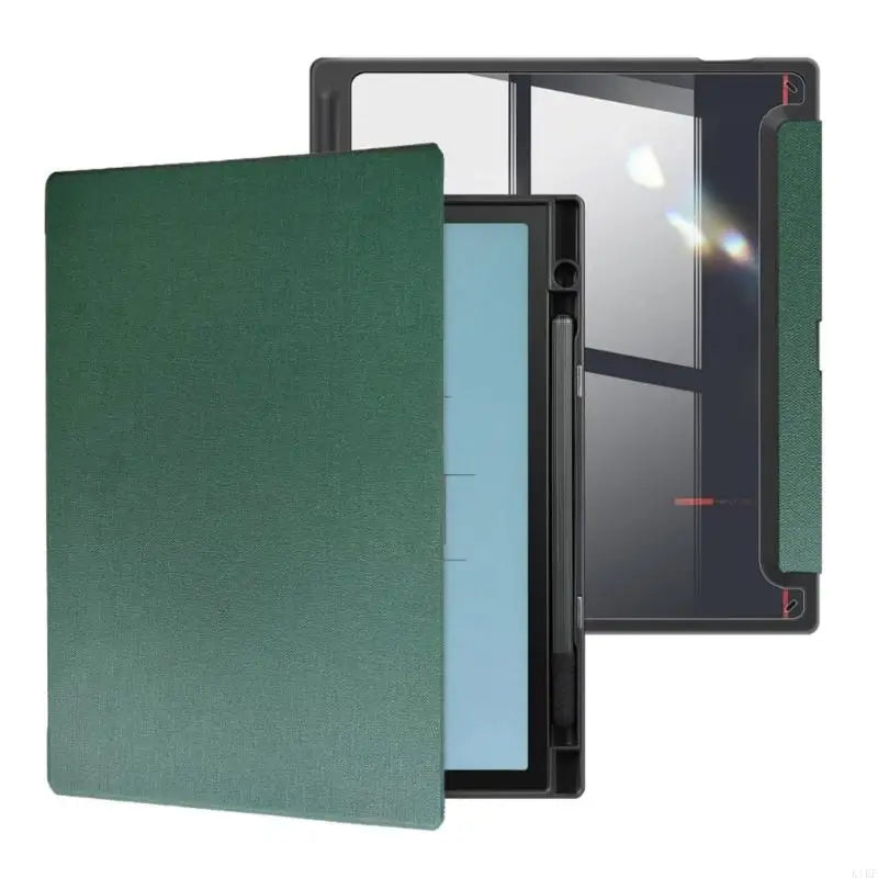 Protective Cover Compatible for OnyxNote Air4 C/B/W Tablets Holder Featuring Precise Cutout and Shock Absorption K1KF Quake Green