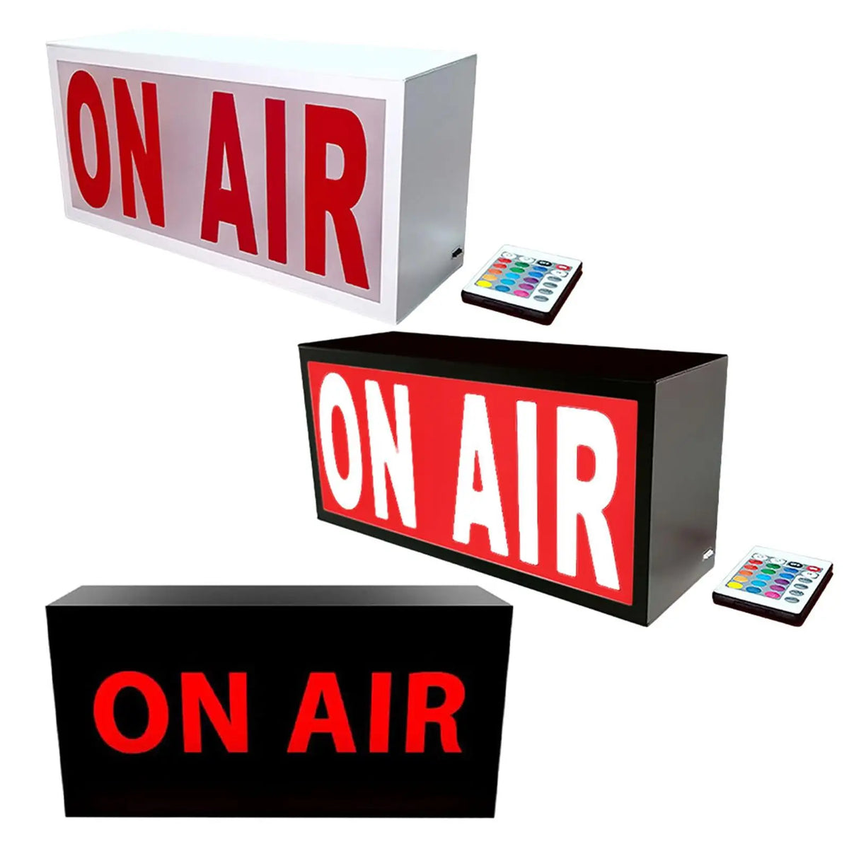 Studio Sign LED Illuminated Night Lights Wireless Using On The Air Light up Sign for Pub Recording Radio Home Decoration Quake