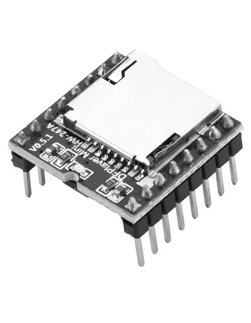 YX5200 DFPlayer Mini MP3 Player Module MP3 Voice Decode Board Supporting TF Card U-Disk IO Serial Port AD Compatible for Arduino Quake YX5200
