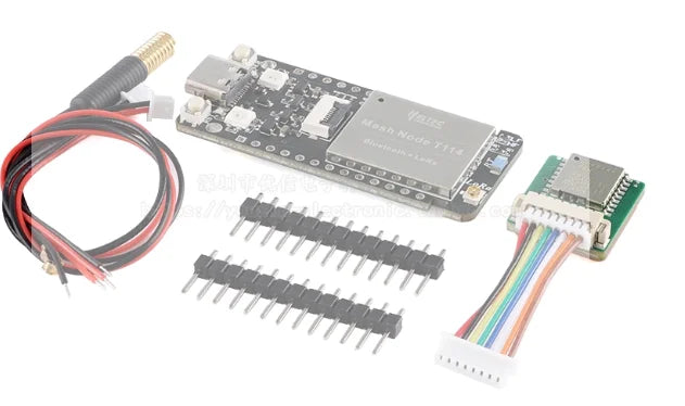 Mesh Node T114 MCU nRF52840 (Bluetooth) LoRa chip SX-1262, supports LoRa and Bluetooth 5.0, 1.14-inch TFT-LCD display screen Quake 433-510GNSS module