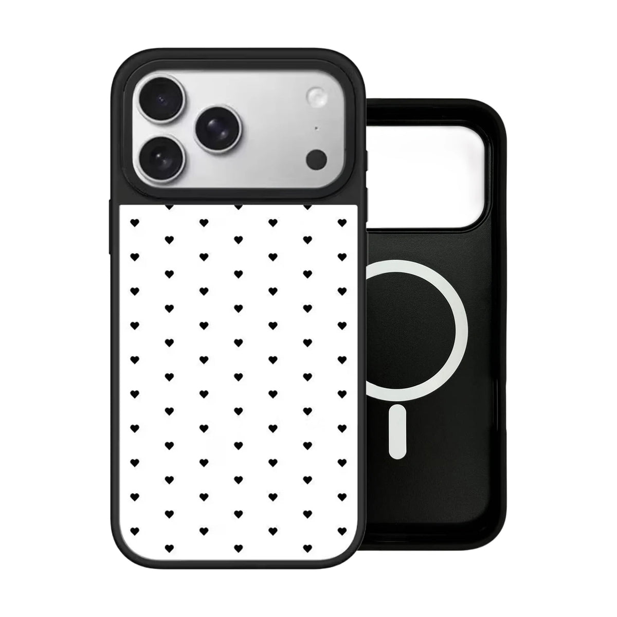 6092096 Mirror / Impact Black Border Magnetic Case: Compatible with IPhone 18 17 16 15 14 13 Pro Max 18Pro Quake