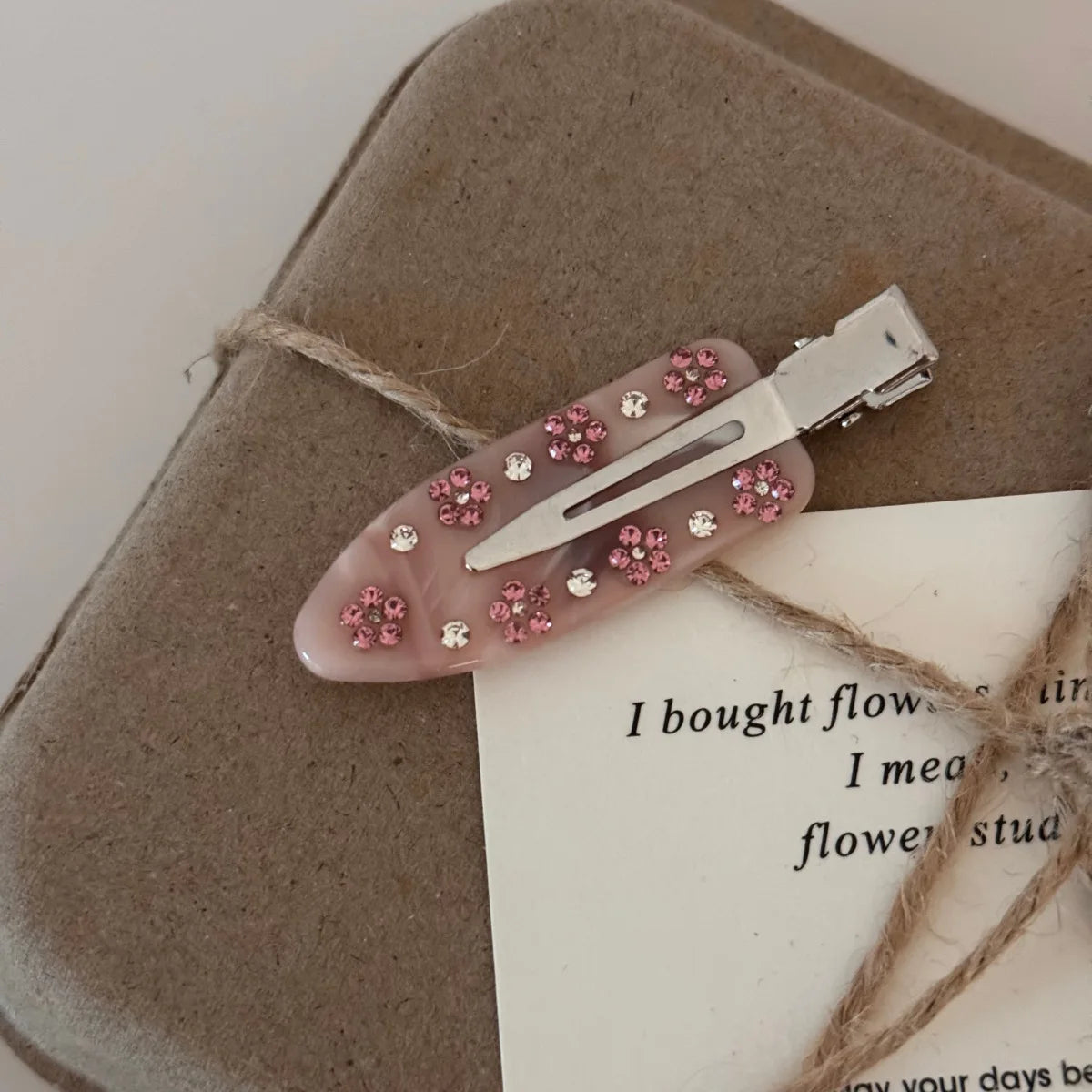 Women's Forehead Broken Hair Bangs Clip, Premium Diamond Seamless Hairpin, Exquisite Side Headdress Quake 1