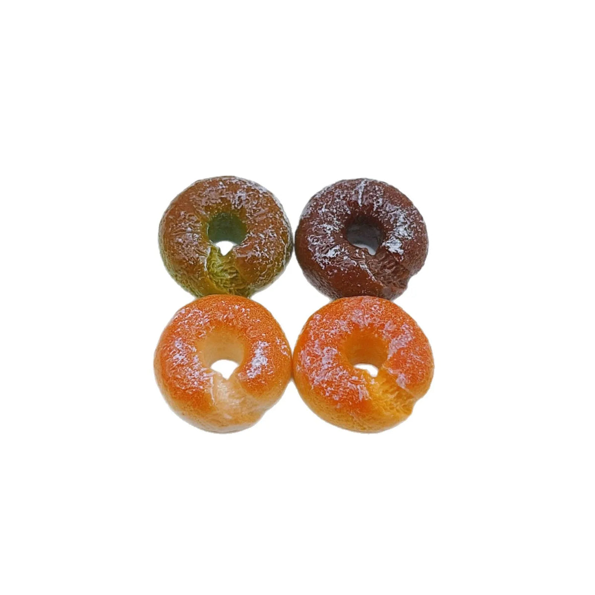 20Pcs 1/12 Scene Dollhouse Miniature Resin Simulation Food Play Decor For Doughnut Bread DIY Doll Kitchen Food Accessories Toys Quake
