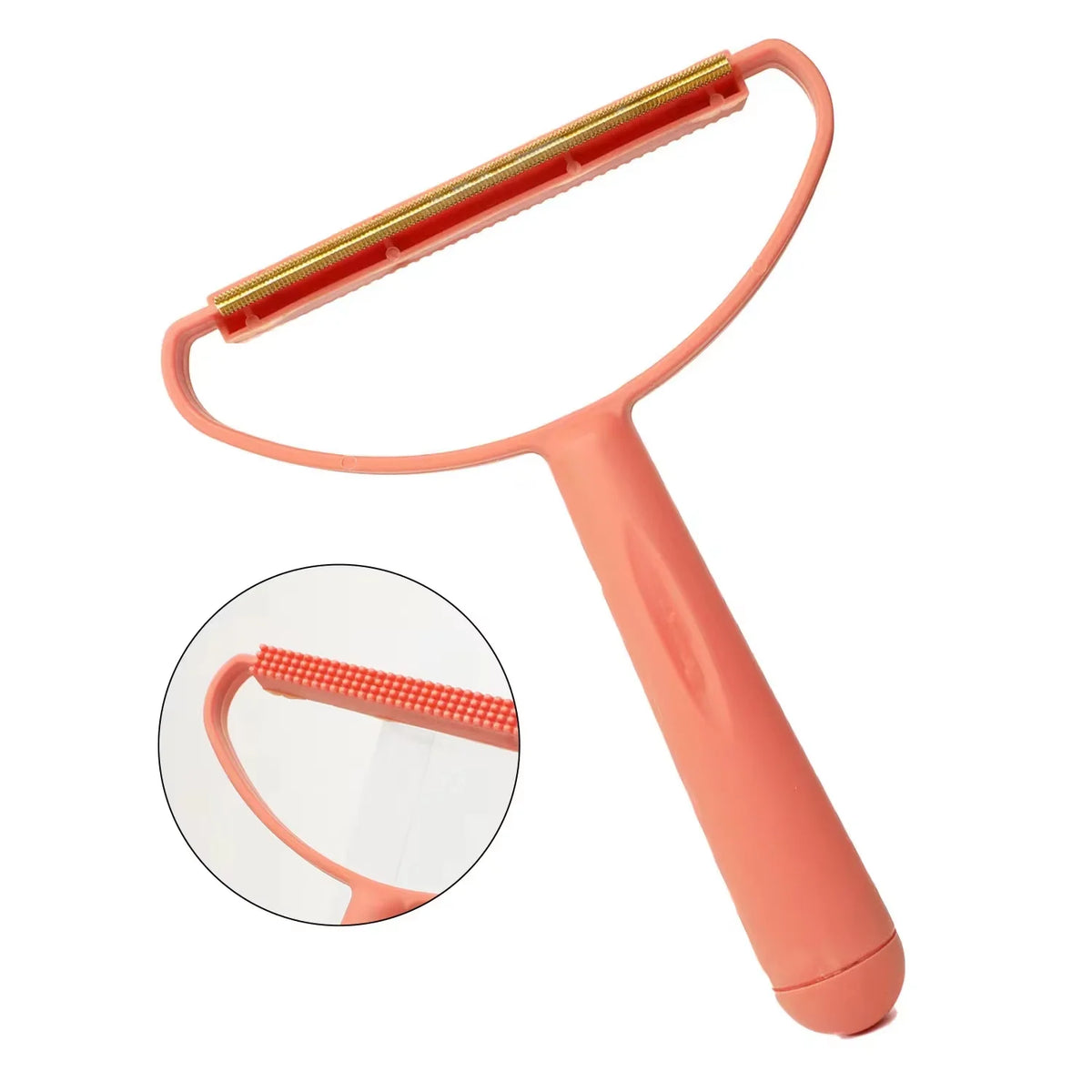 Portable Clothes Lint Roller Remover Lint Fabric Shaver， Removes Pet Hair Lint Particles From Clothes Cleaning Tool Quake Orange 5pcs