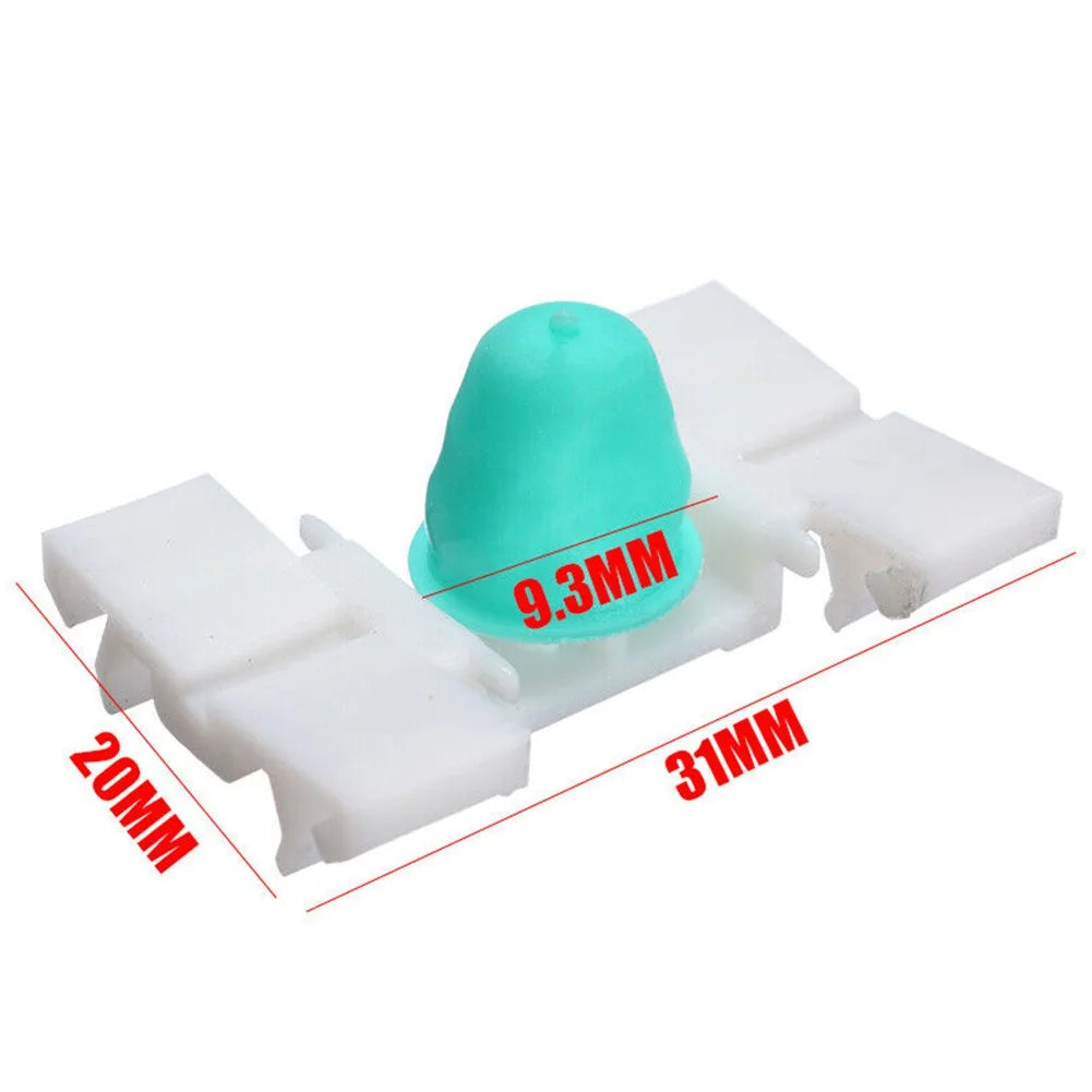 20 PCS Door Moulding Trim Clip Compatible with For BMW E36 E46 325 328 323 330 Moulding Fastener Retaining Clips Quake