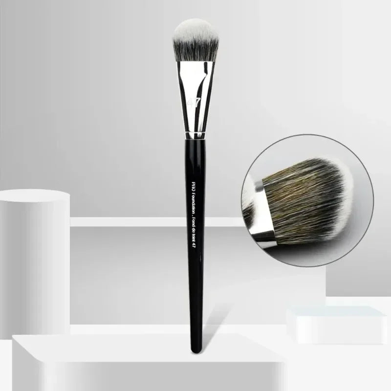 Women Face Base Makeup Beauty Tools Professional Foundation Brush 47 Broom Head Liquid Foundation Shadow Repairing Brushes Quake