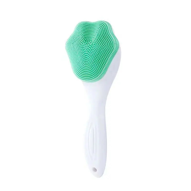 Soft Silicone Facial Brush Manual Massage Brush Cleanser To Remove Black Pores Deep Cleaning Brush Quake LW2288
