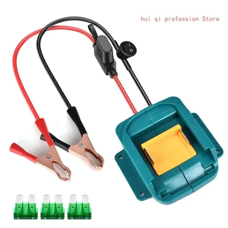 Lightweight Emergency Battery Jump Starter for Multiple Vehicles with Cables Quake