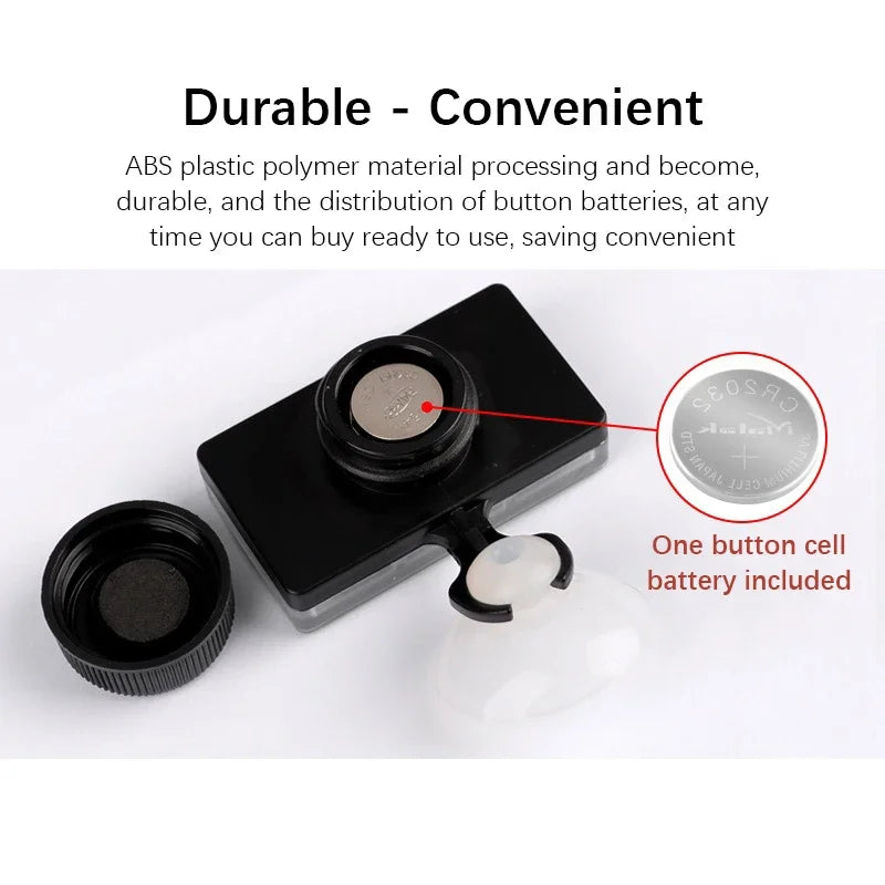 Fish Tank Electronic Digital Aquarium Thermometer LCD High-precision Temperature Measurement Instruments Powerful Suction Cups Quake