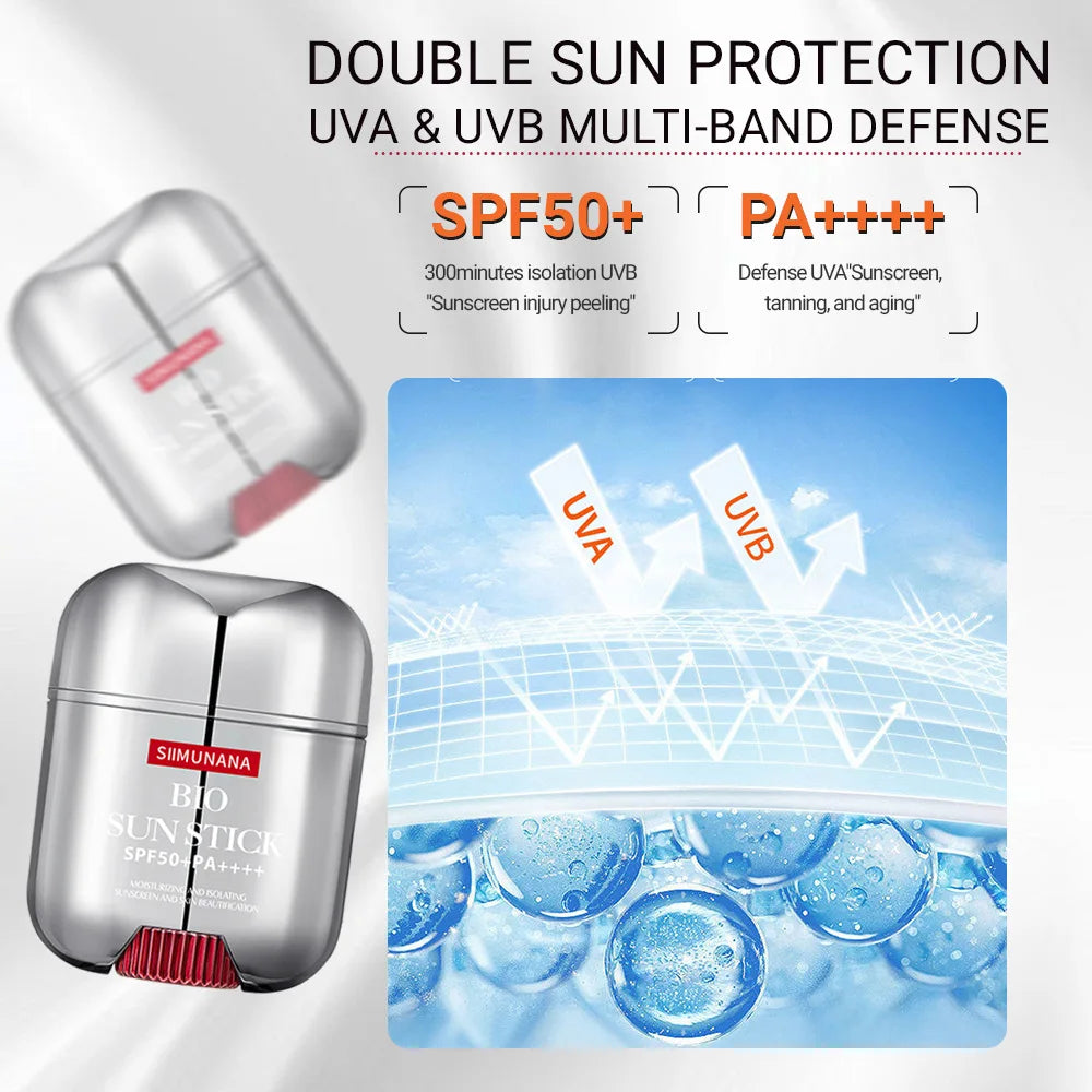 Matte Solar Blocker Isolate Ultraviolet Skin Protector Moisturizer Oil Control Whitening Face Sun Resistant Cream Skin Care Gift Quake