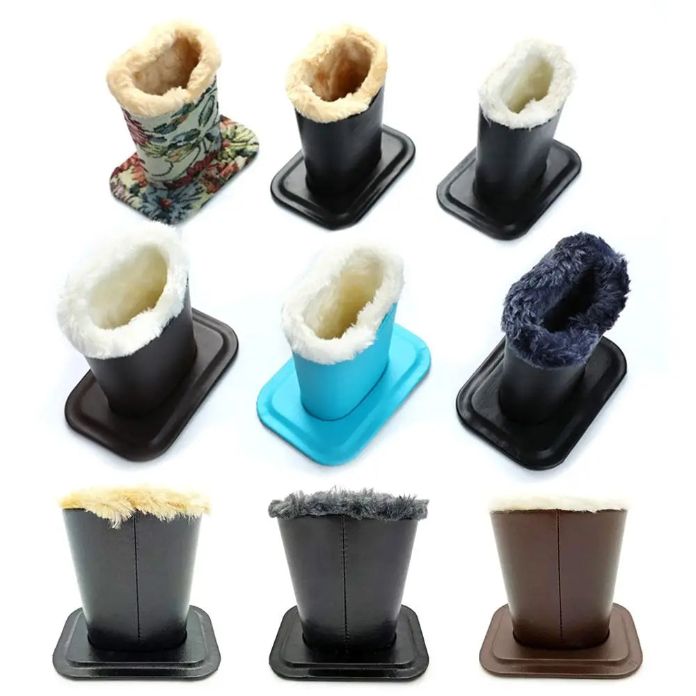 Office PU Leather Glasses Box Portable Eyeglass Holders Brush Pot Sunglass Stands Glasses Case Quake
