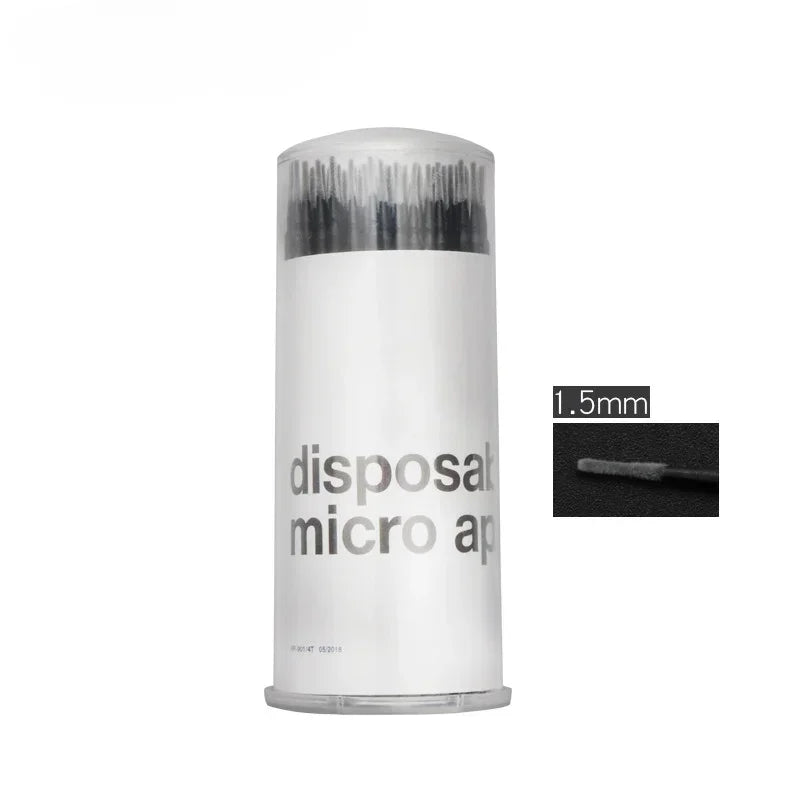 Wand Applicators Microbrush Mini brushes 100pcs barrel Makeup Eyelash Brushes Extension Disposable Applicator Mascara Quake M181 Black S