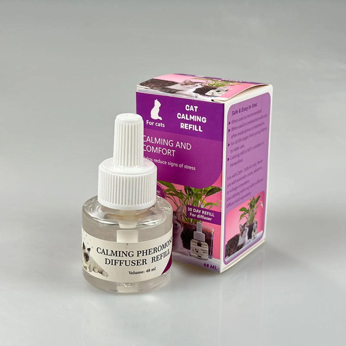 48ML Cat Pheromones Prevent Cats From Scratching And Urinating. Cat Pheromones Anti-Stress Emotional Soothing Agent For Cats. Quake