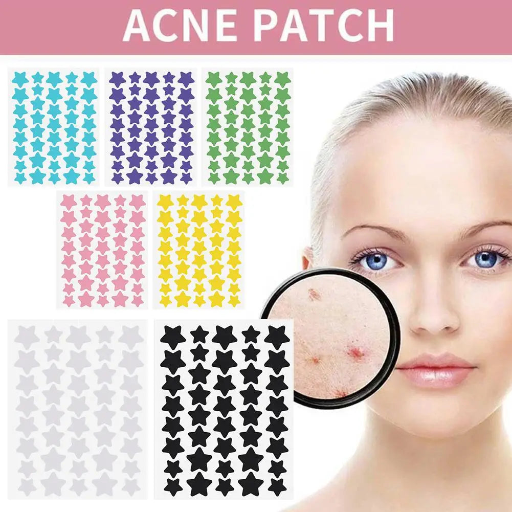 40 Counts Star Pimple Patches For Face Invisible Concealer Waterproof Blemish Spot Acne Pimple Cover Stickers Beauty Skincare Quake